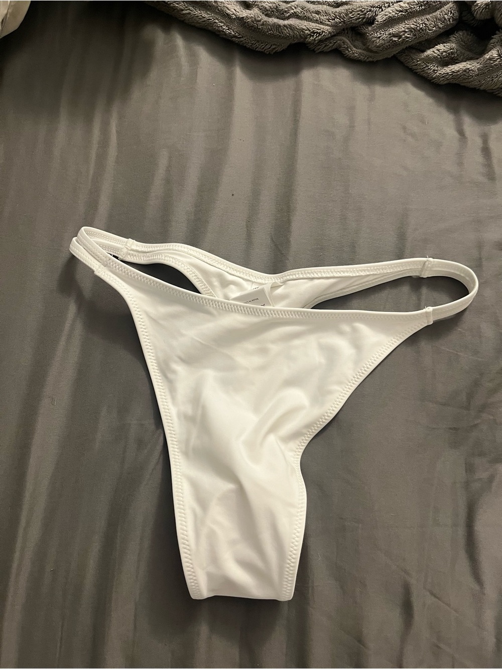 White Thong Bikini